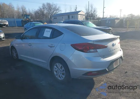 2019 Hyundai Elantra Se z USA, uszkodzony, nr VIN 5NPD74LF7KH493749